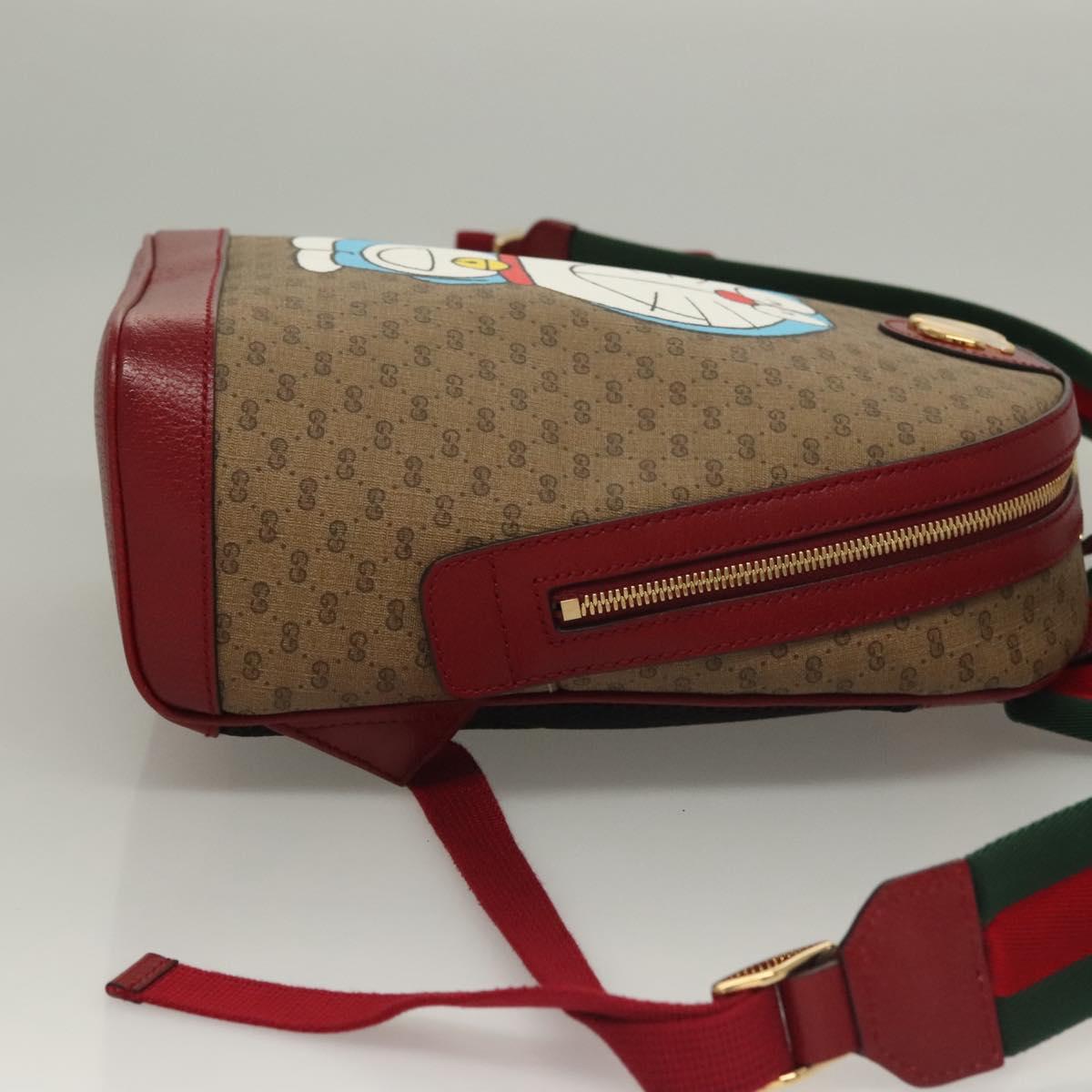 Gucci Brown Canvas Doraemon