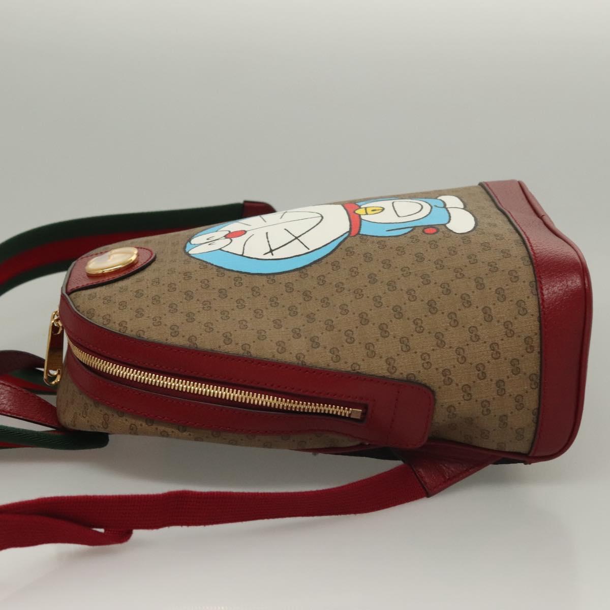 Gucci Brown Canvas Doraemon