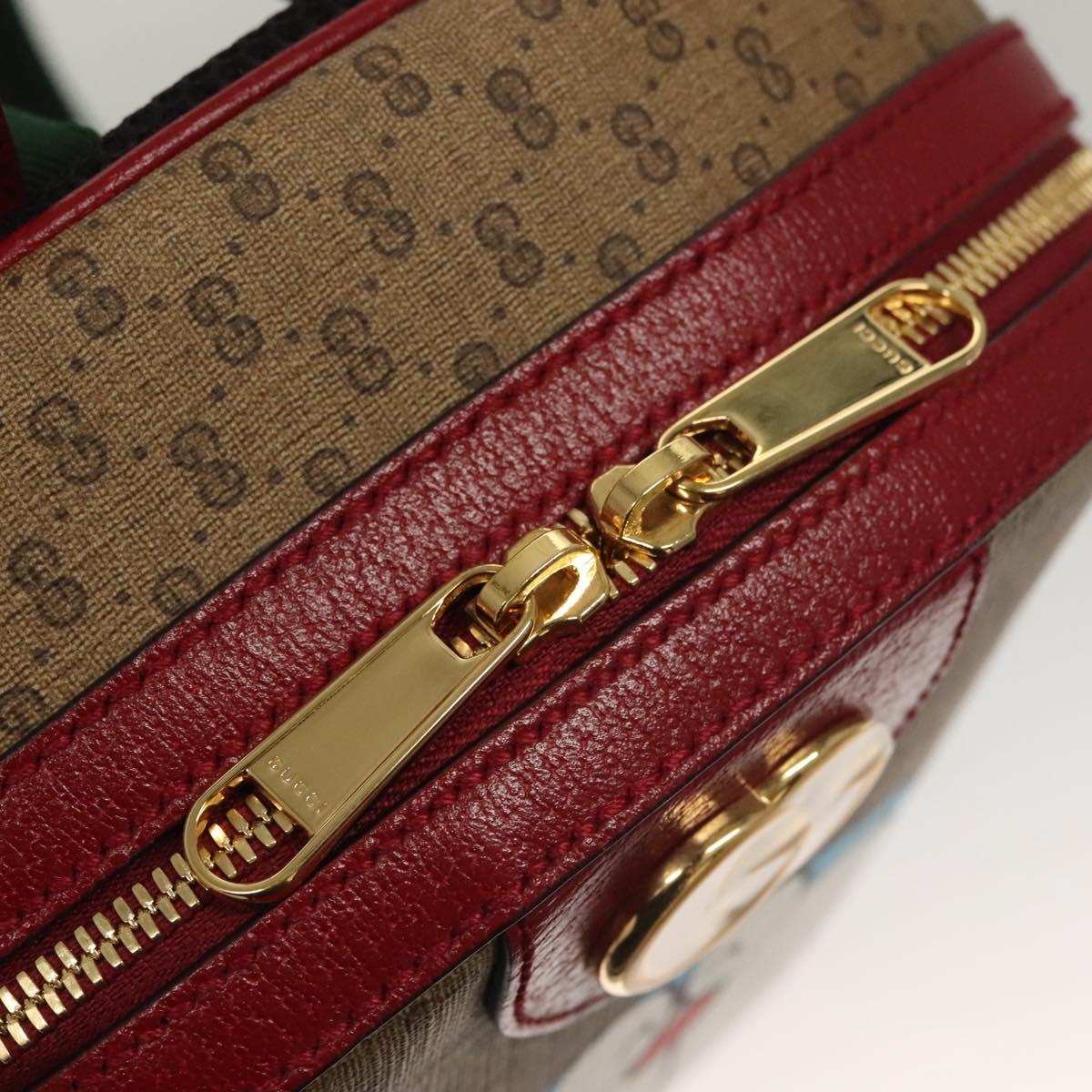 Gucci Brown Canvas Doraemon