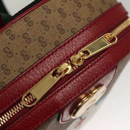 Gucci Brown Canvas Doraemon