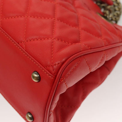 Mcm Red Leather Patricia