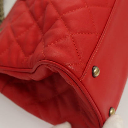 Mcm Red Leather Patricia