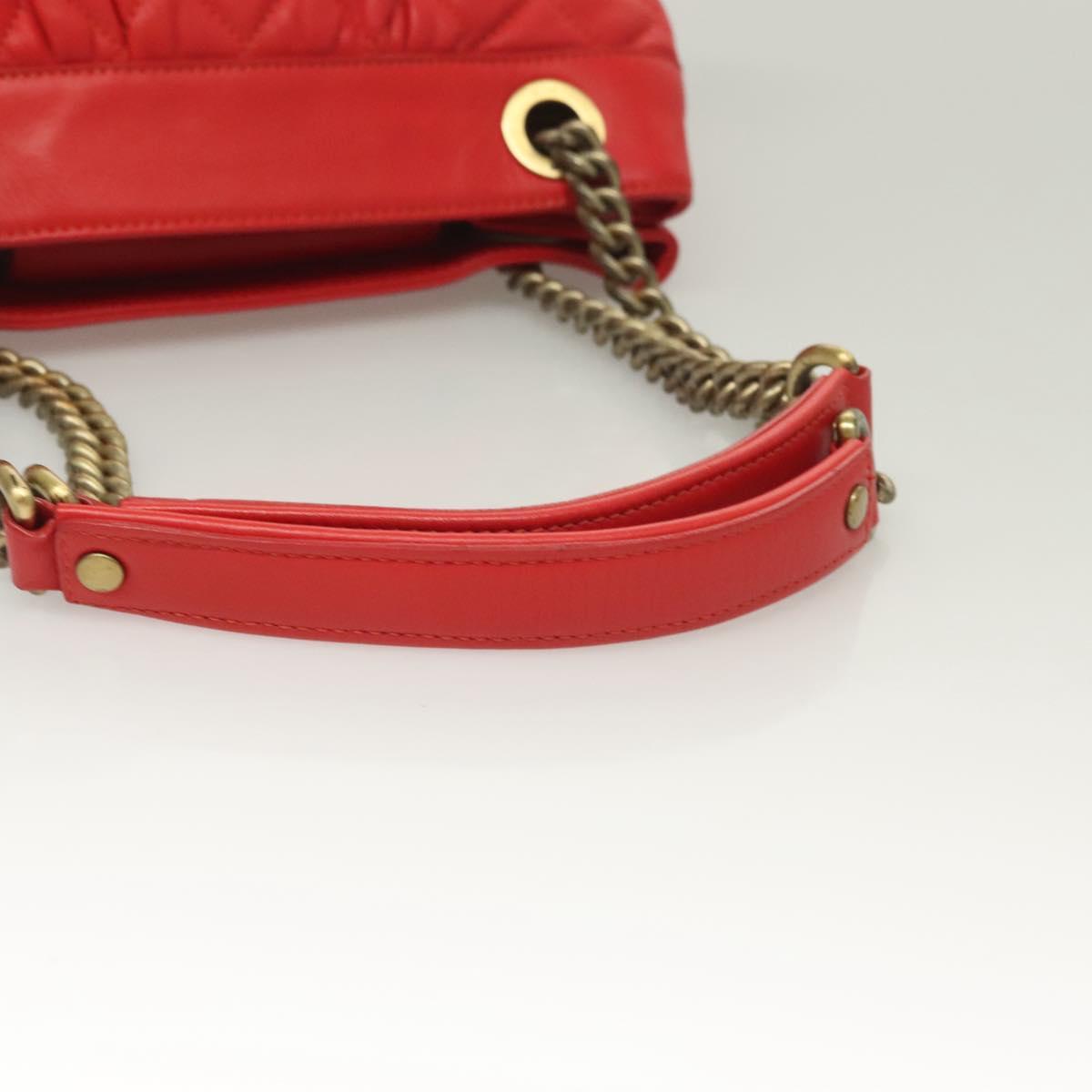 Mcm Red Leather Patricia