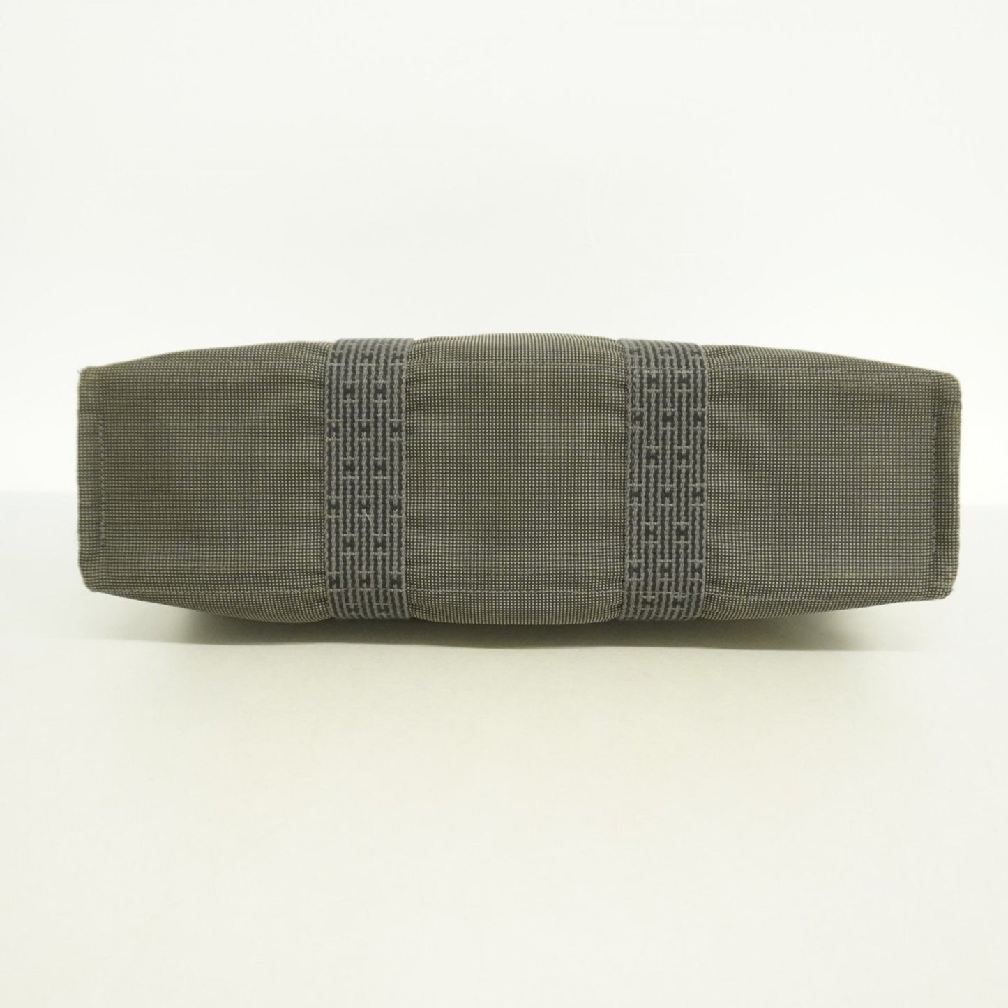 Hermès Gray Canvas Herline
