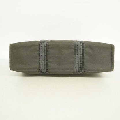 Hermès Gray Canvas Herline