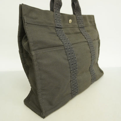 Hermès Gray Canvas Herline