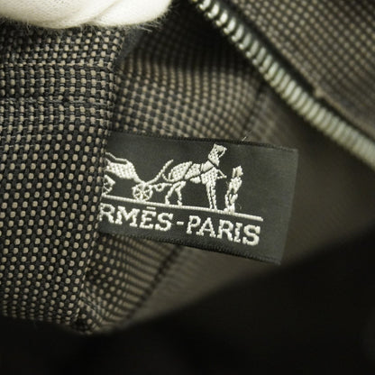Hermès Gray Canvas Herline