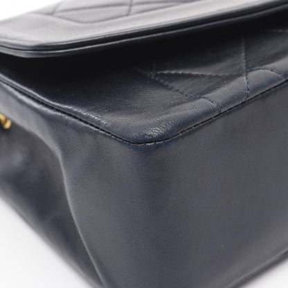 Chanel Black Leather Diana