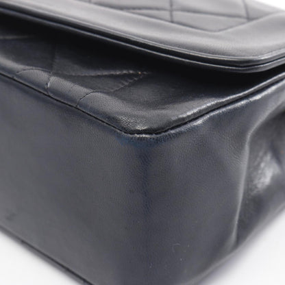 Chanel Black Leather Diana
