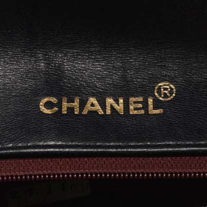 Chanel Black Leather Diana