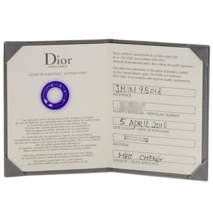 Dior Gold Yellow Gold Earring