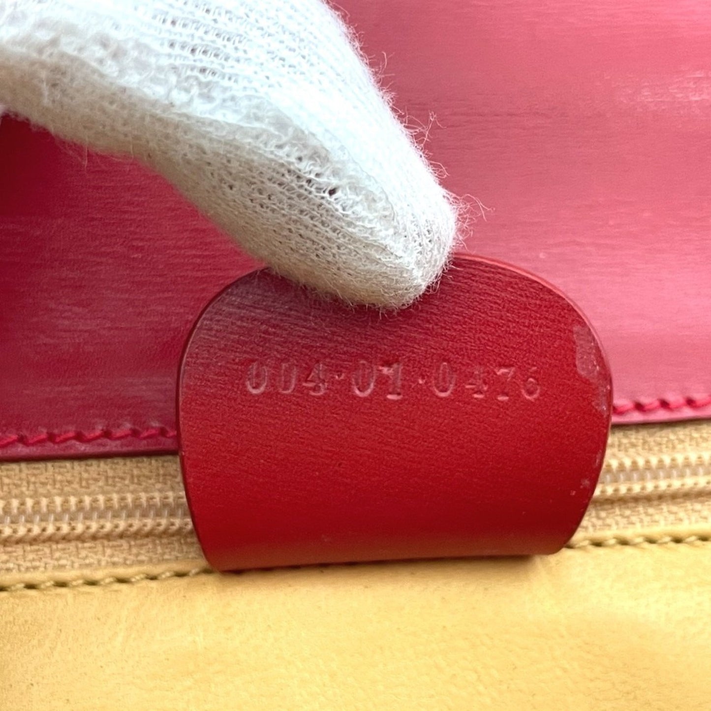 Gucci Red Leather Vintage