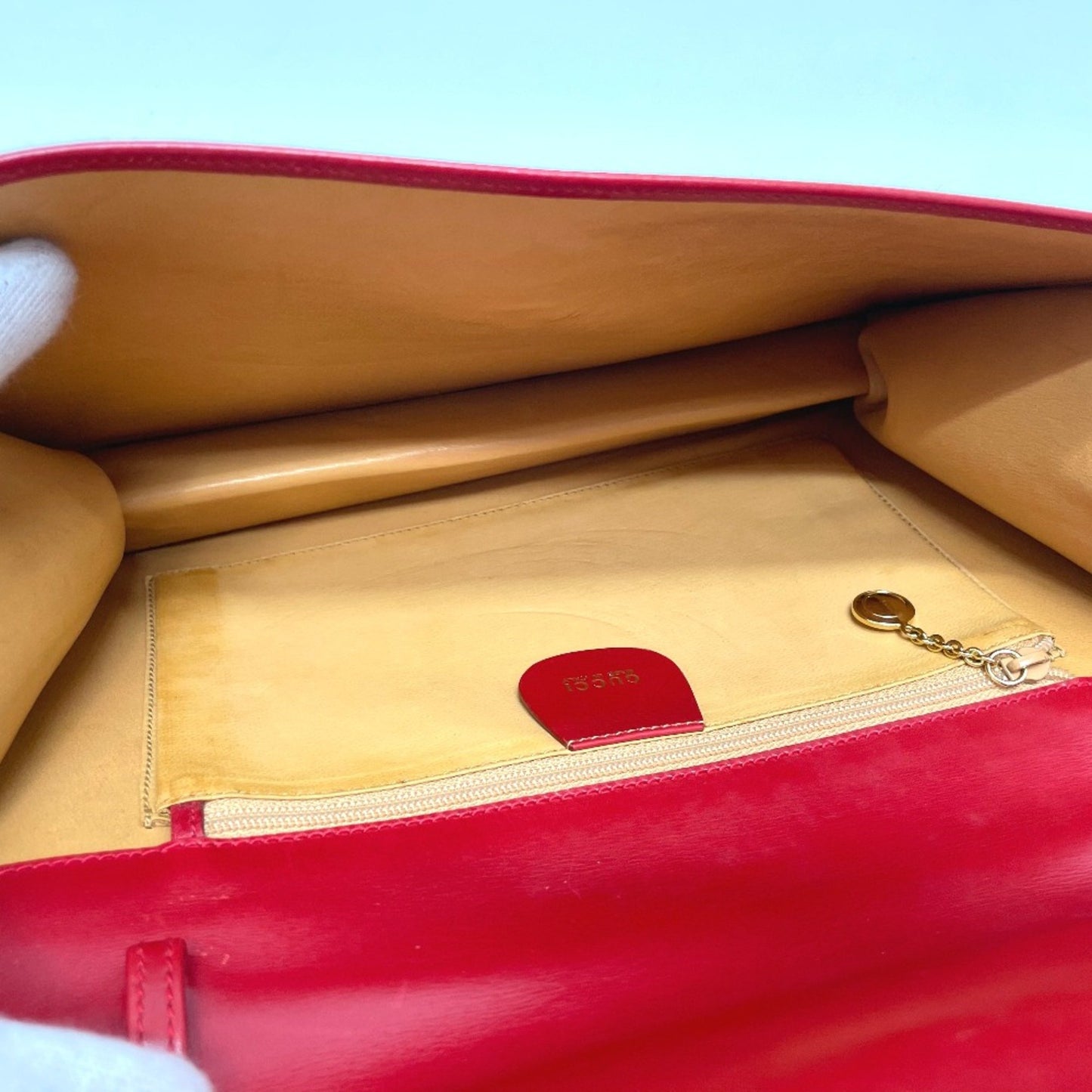 Gucci Red Leather Vintage