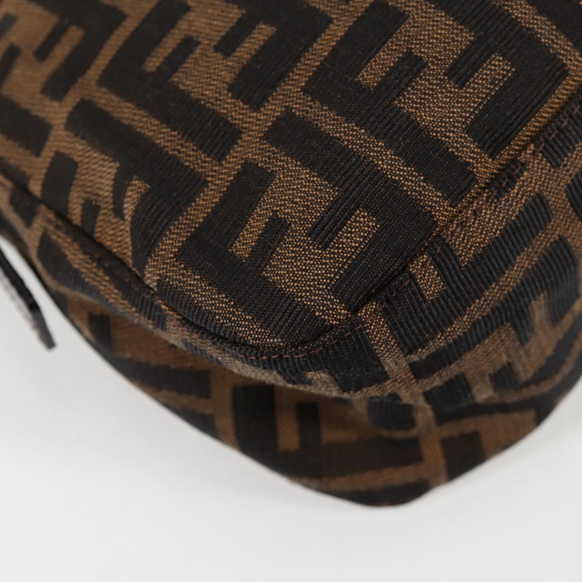 Fendi Brown Canvas Baguette