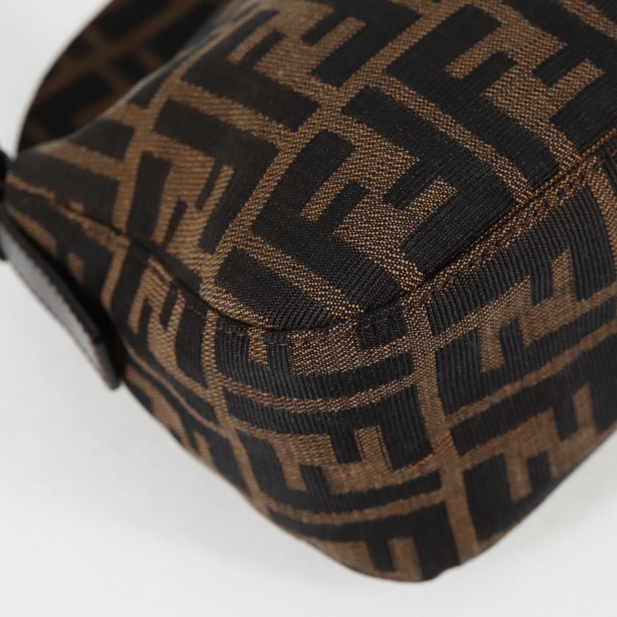 Fendi Brown Canvas Baguette