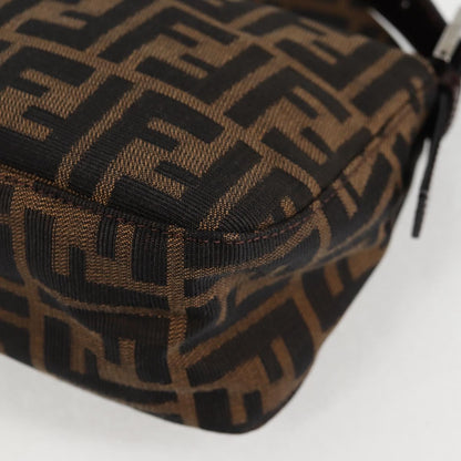 Fendi Brown Canvas Baguette