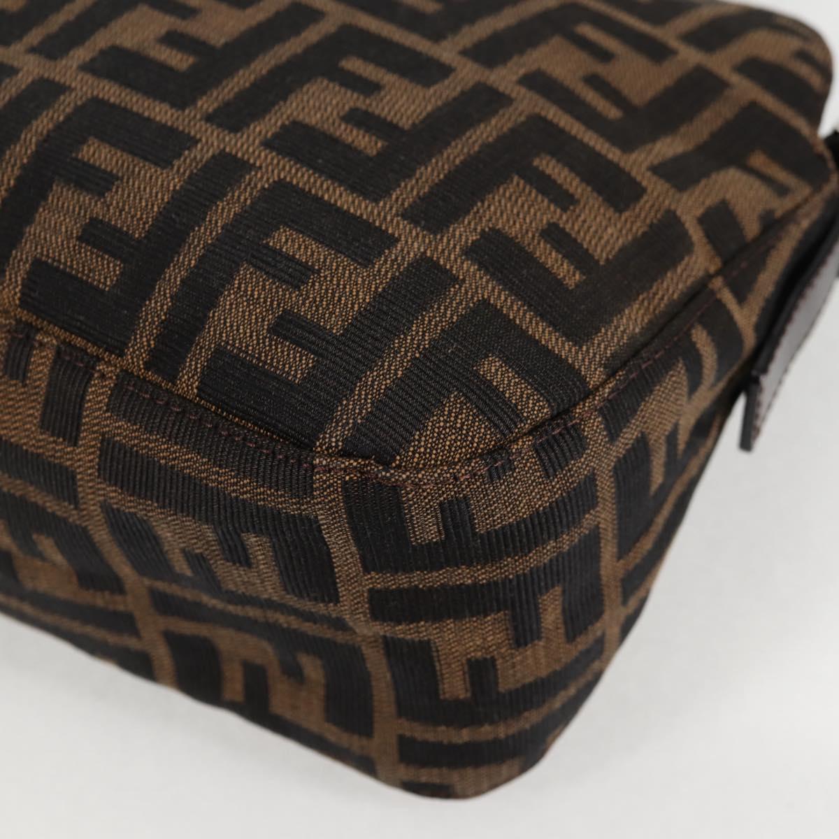 Fendi Brown Canvas Baguette