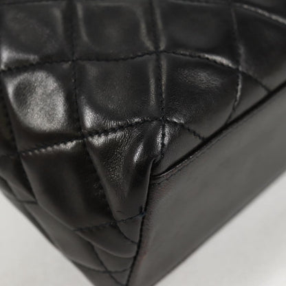 Chanel Black Leather Quilted