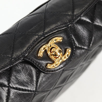 Chanel Black Leather Quilted