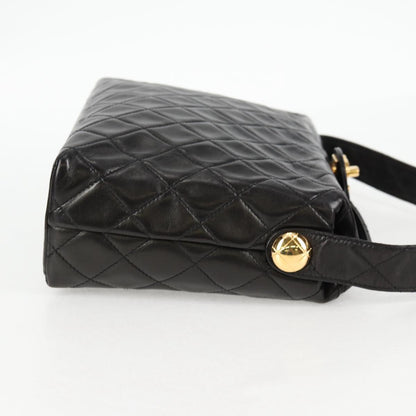 Chanel Black Leather Quilted