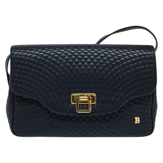 Bally Blue Leather Shoulder