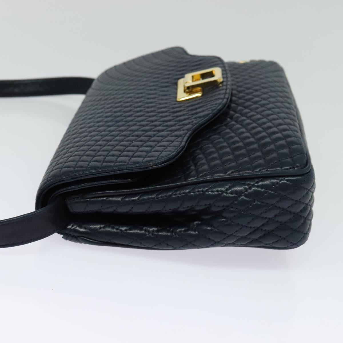 Bally Blue Leather Shoulder