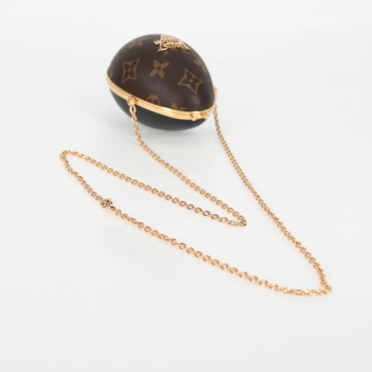 Louis Vuitton Brown Canvas Egg Bag