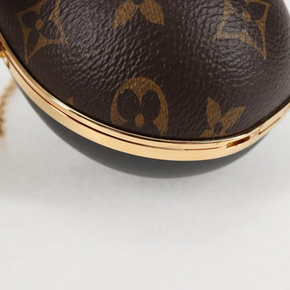 Louis Vuitton Brown Canvas Egg Bag