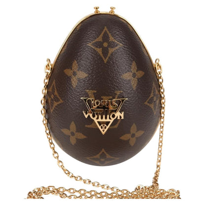 Louis Vuitton Brown Canvas Egg Bag