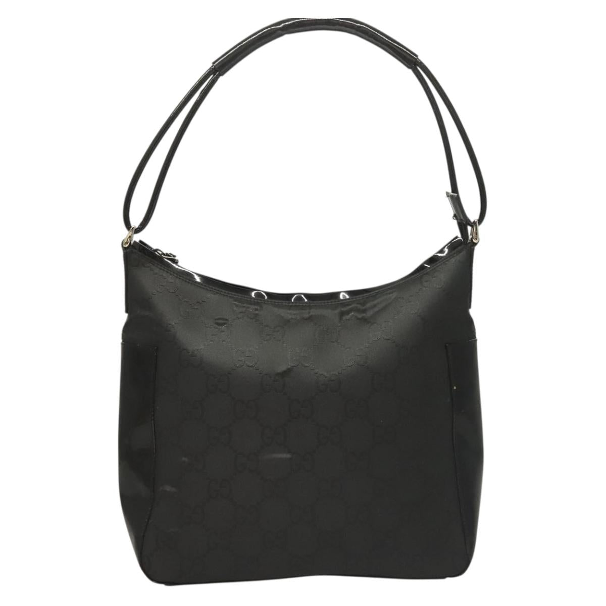 Gucci Black Nylon Gg Canvas