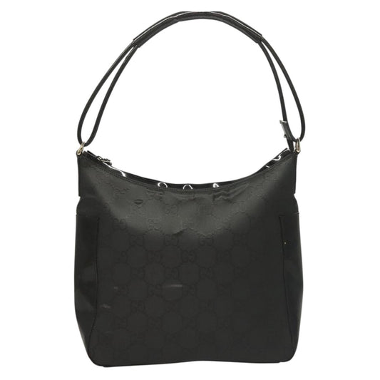 Gucci Black Nylon Gg Canvas