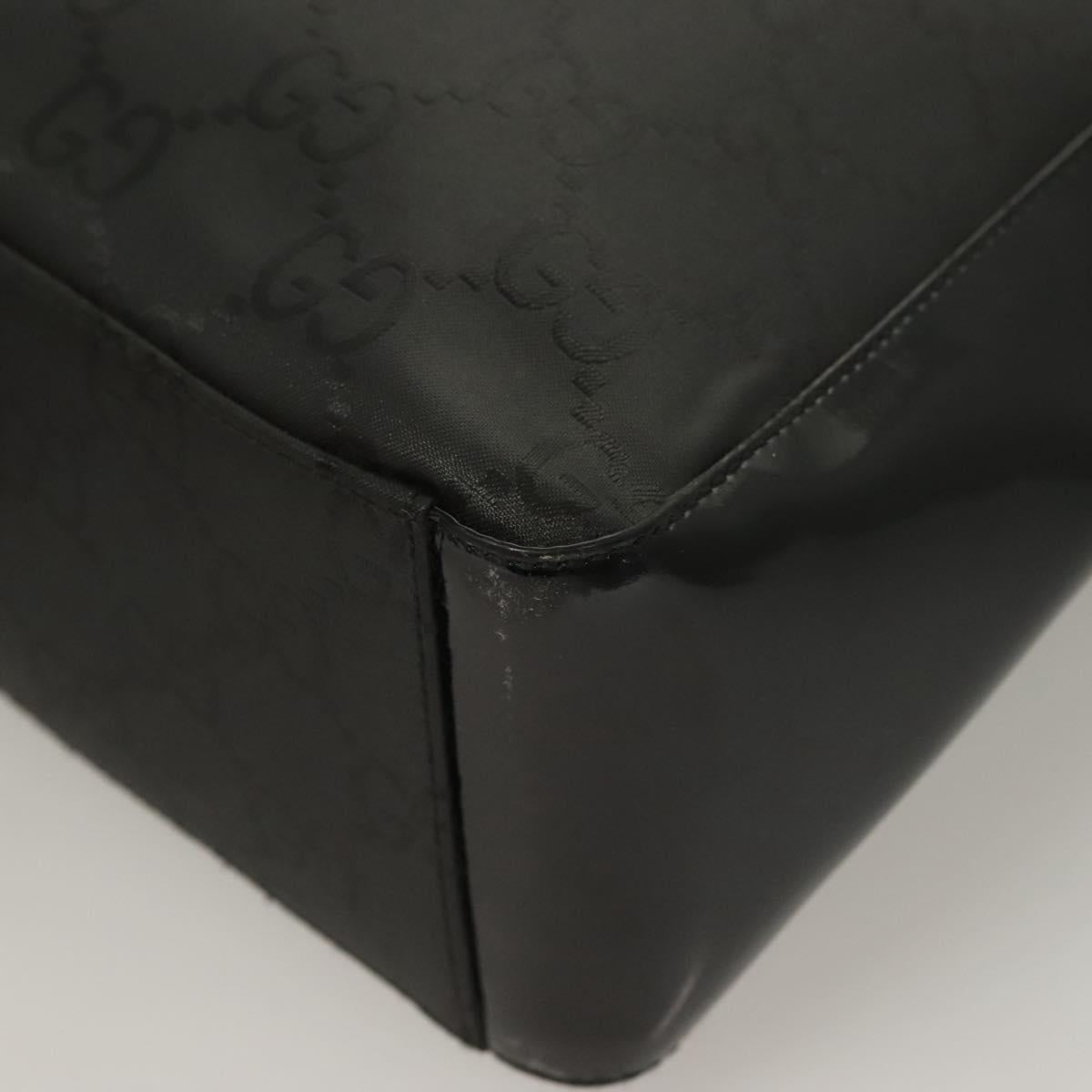 Gucci Black Nylon Gg Canvas