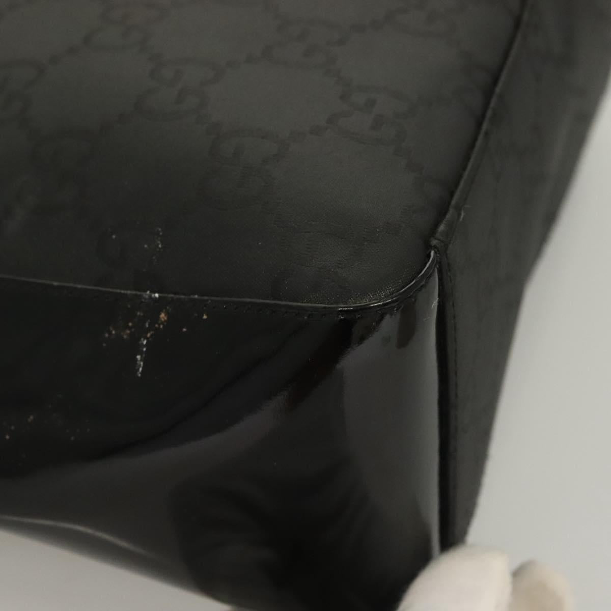 Gucci Black Nylon Gg Canvas