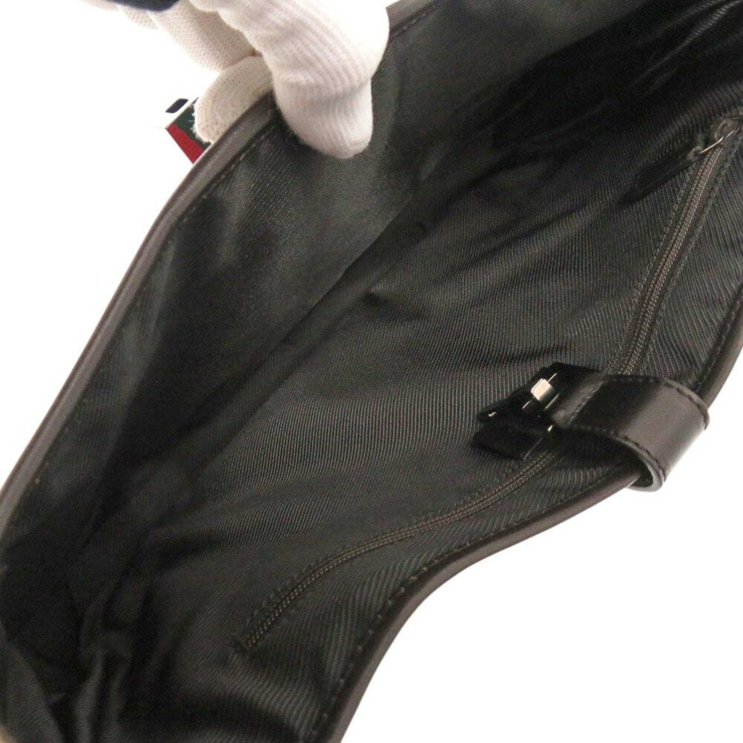Gucci Brown Canvas, Leather Jackie