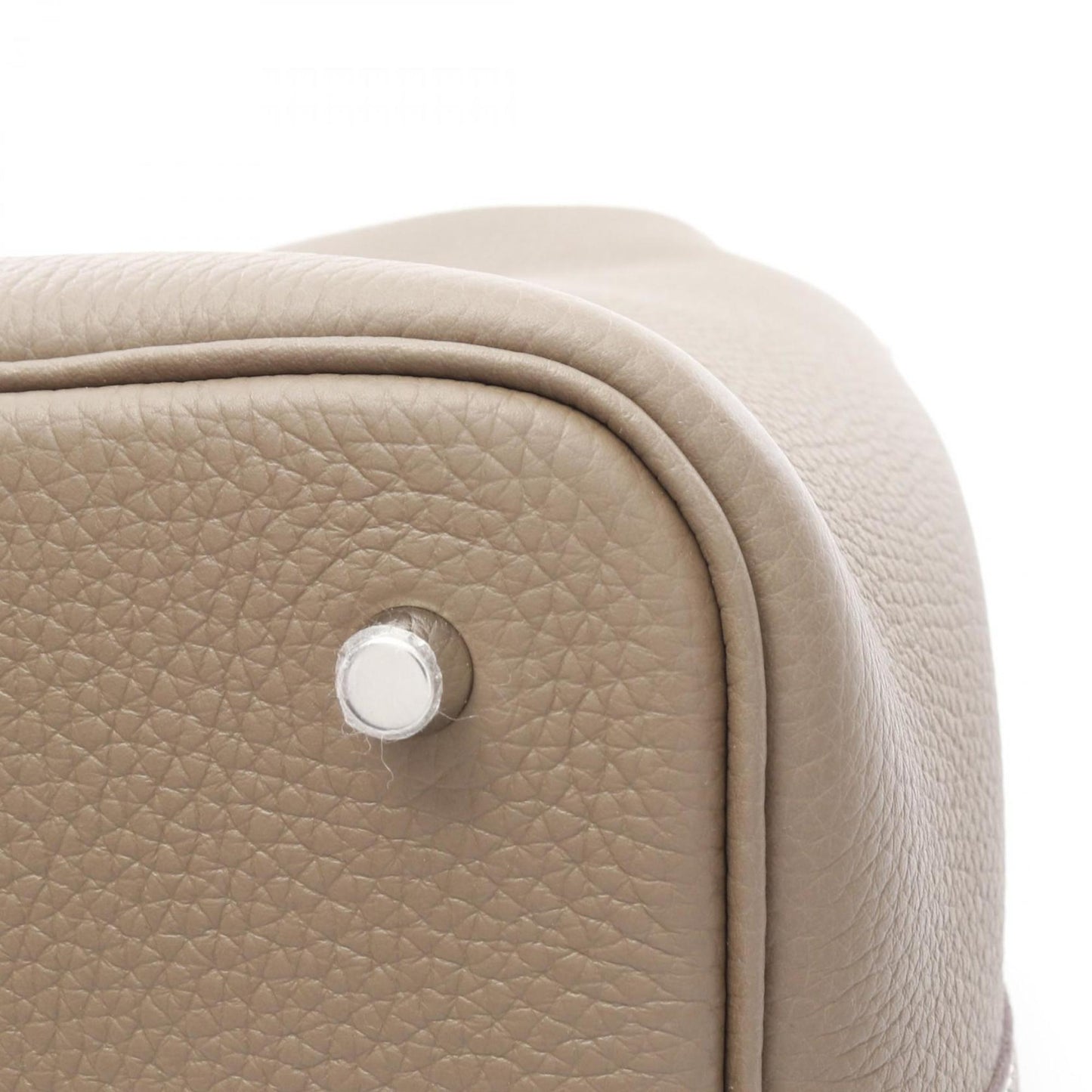 Hermès Brown Leather Picotin Lock