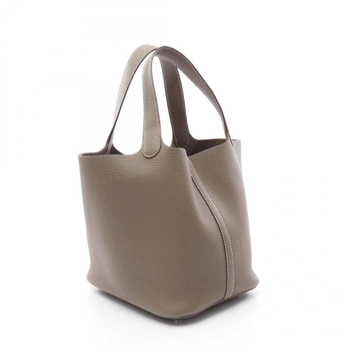 Hermès Brown Leather Picotin Lock