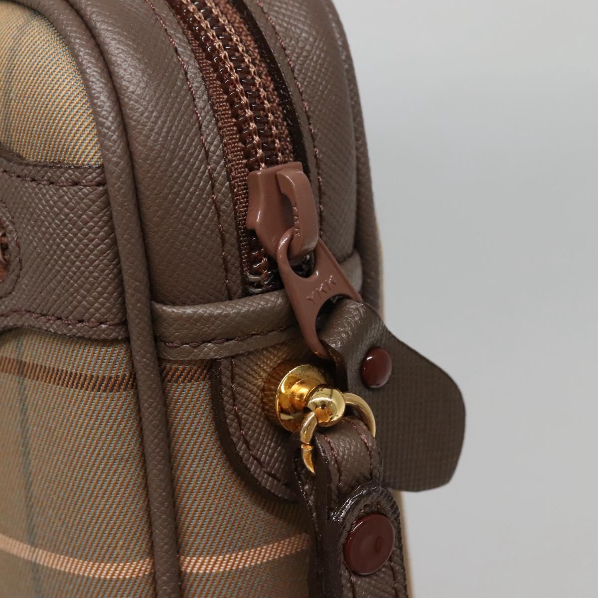 Burberry Brown Canvas Nova Check