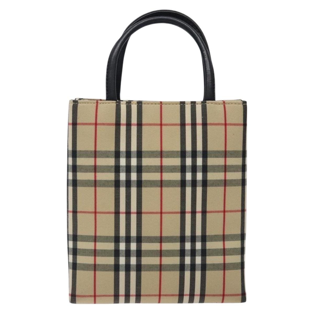 Burberry Brown Canvas Nova Check