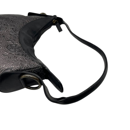 Versace Black Leather Medusa