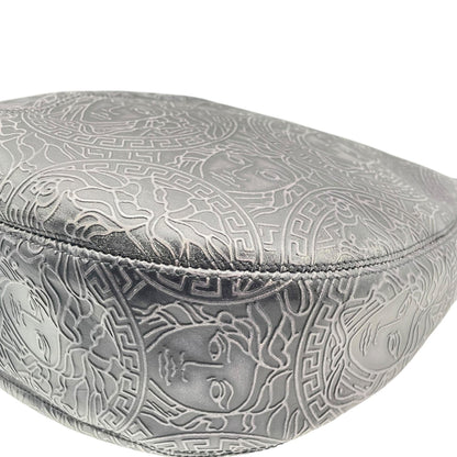 Versace Black Leather Medusa