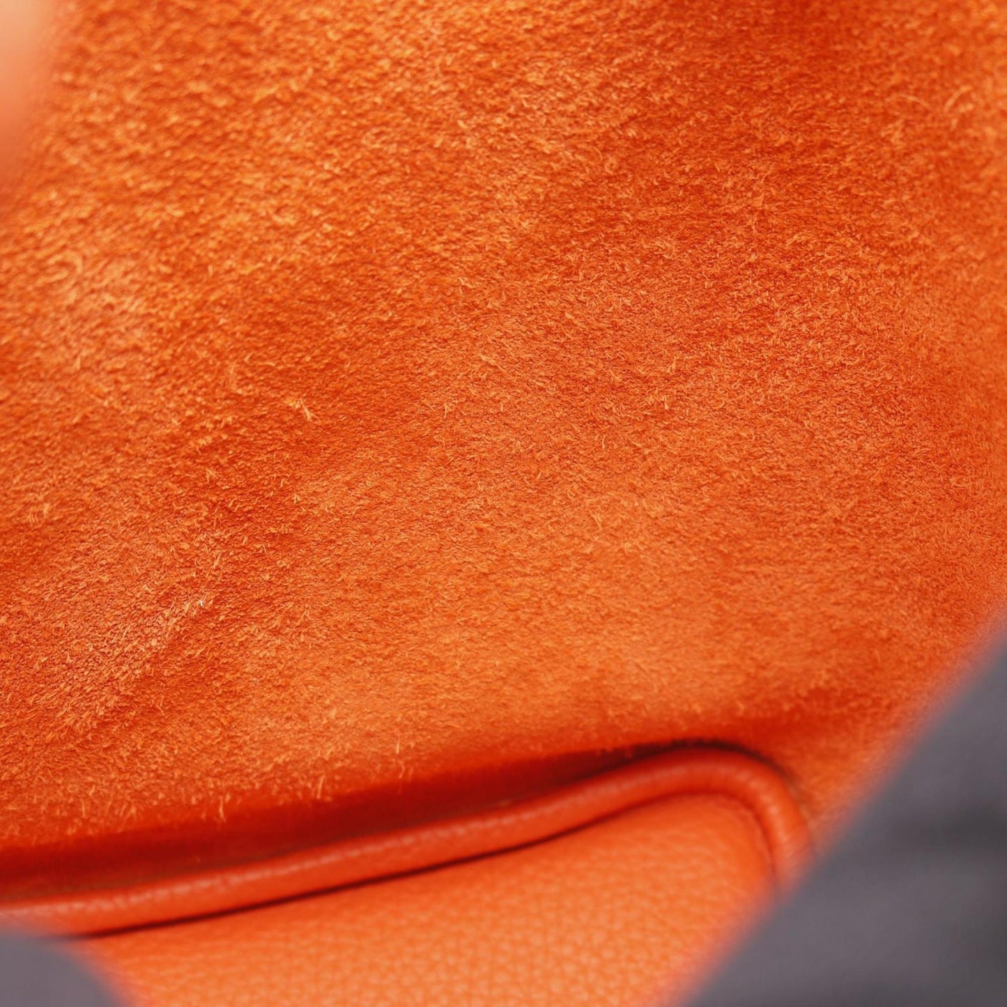 Hermès Orange Leather Picotin Lock