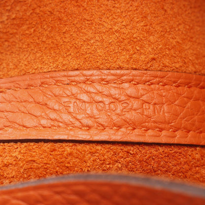 Hermès Orange Leather Picotin Lock