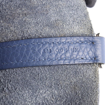 Hermès Blue Leather Picotin Lock