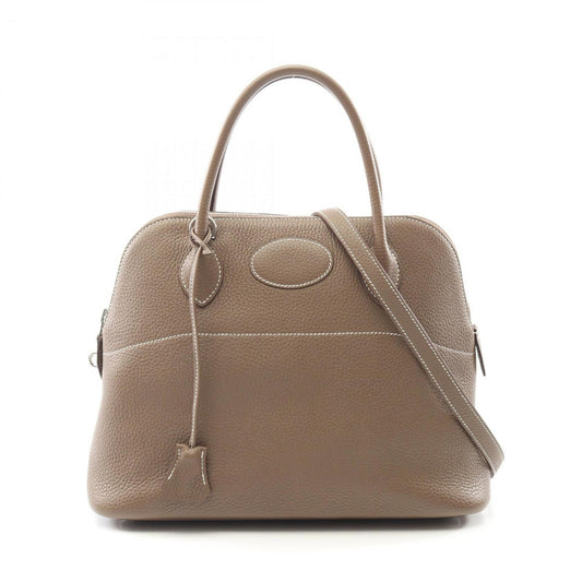 Hermès Brown Leather Bolide