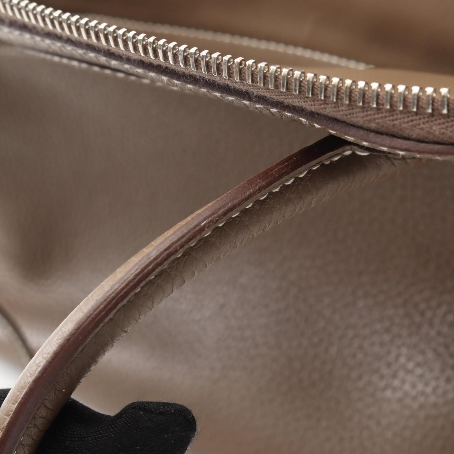 Hermès Brown Leather Bolide