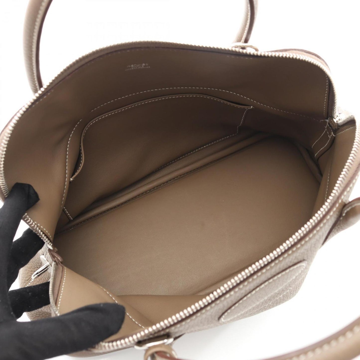Hermès Brown Leather Bolide