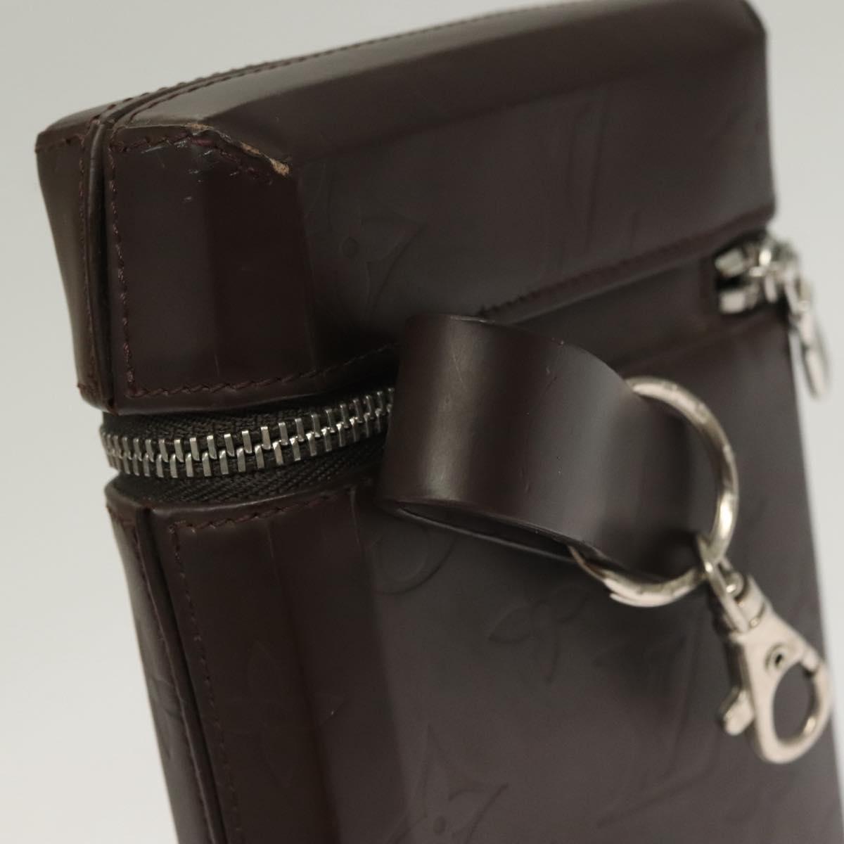 Louis Vuitton Brown Patent Leather Ray