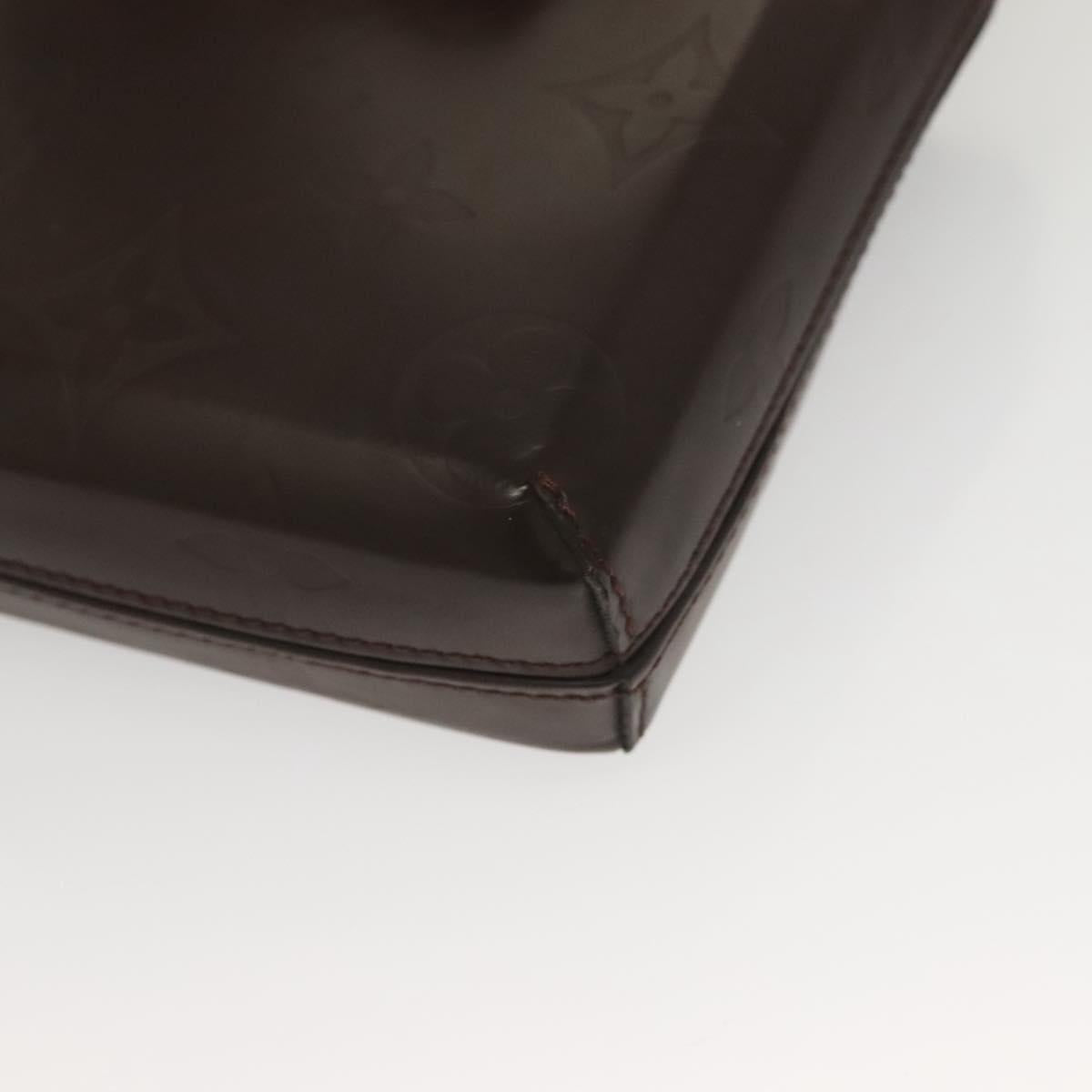 Louis Vuitton Brown Patent Leather Ray