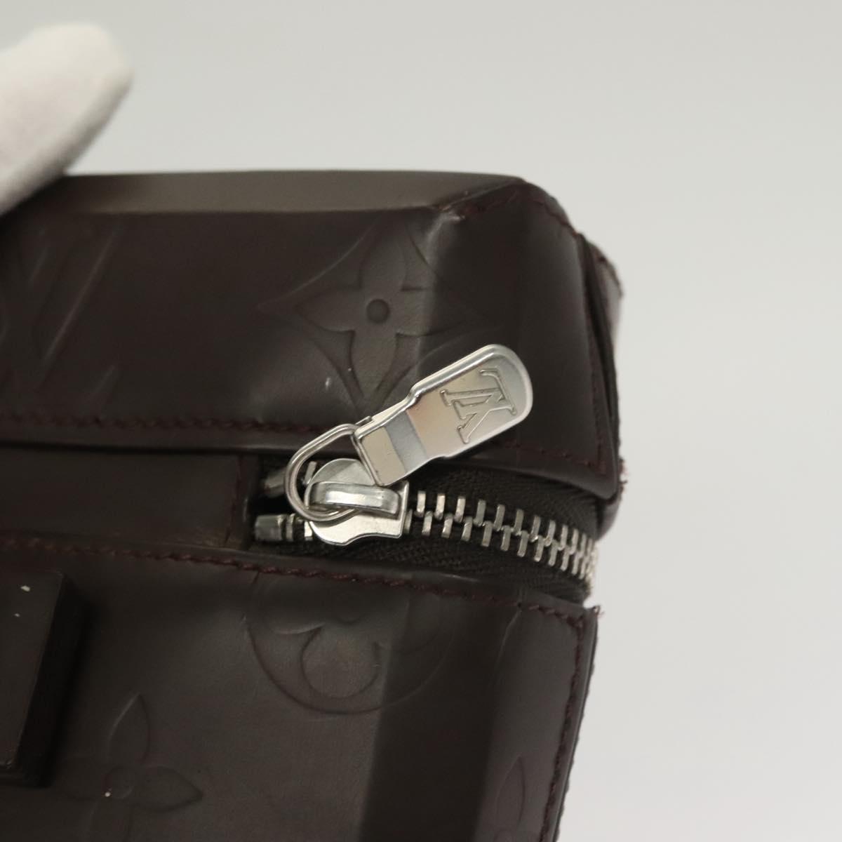 Louis Vuitton Brown Patent Leather Ray