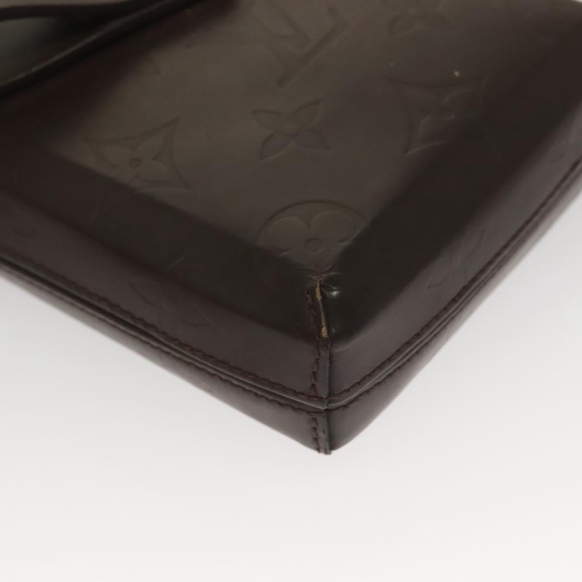Louis Vuitton Brown Patent Leather Ray